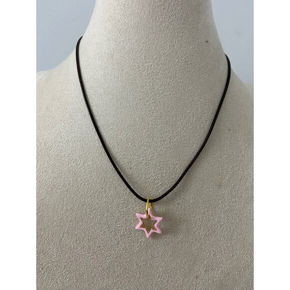 star of david necklace gold tone - Picture 1 of 5